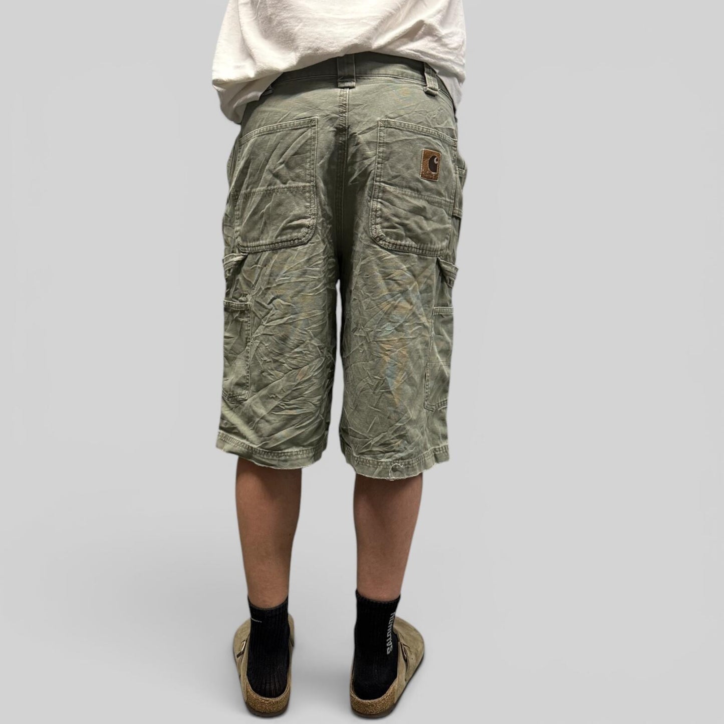 Vintage 90s Carhartt baggy carpenter shorts (W32)