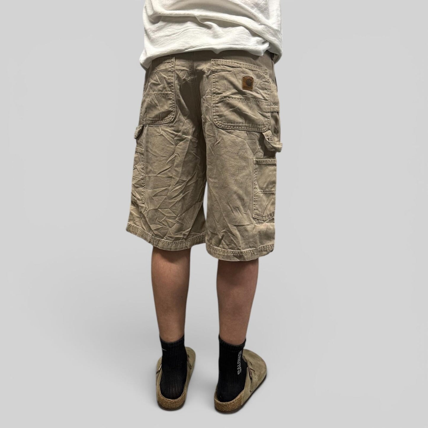Vintage Carhartt baggy carpenter shorts (W32)