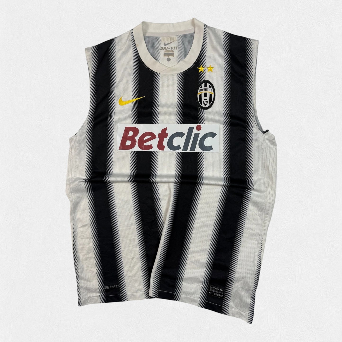 Juventus 2011/12 Nike home vest football shirt (L)