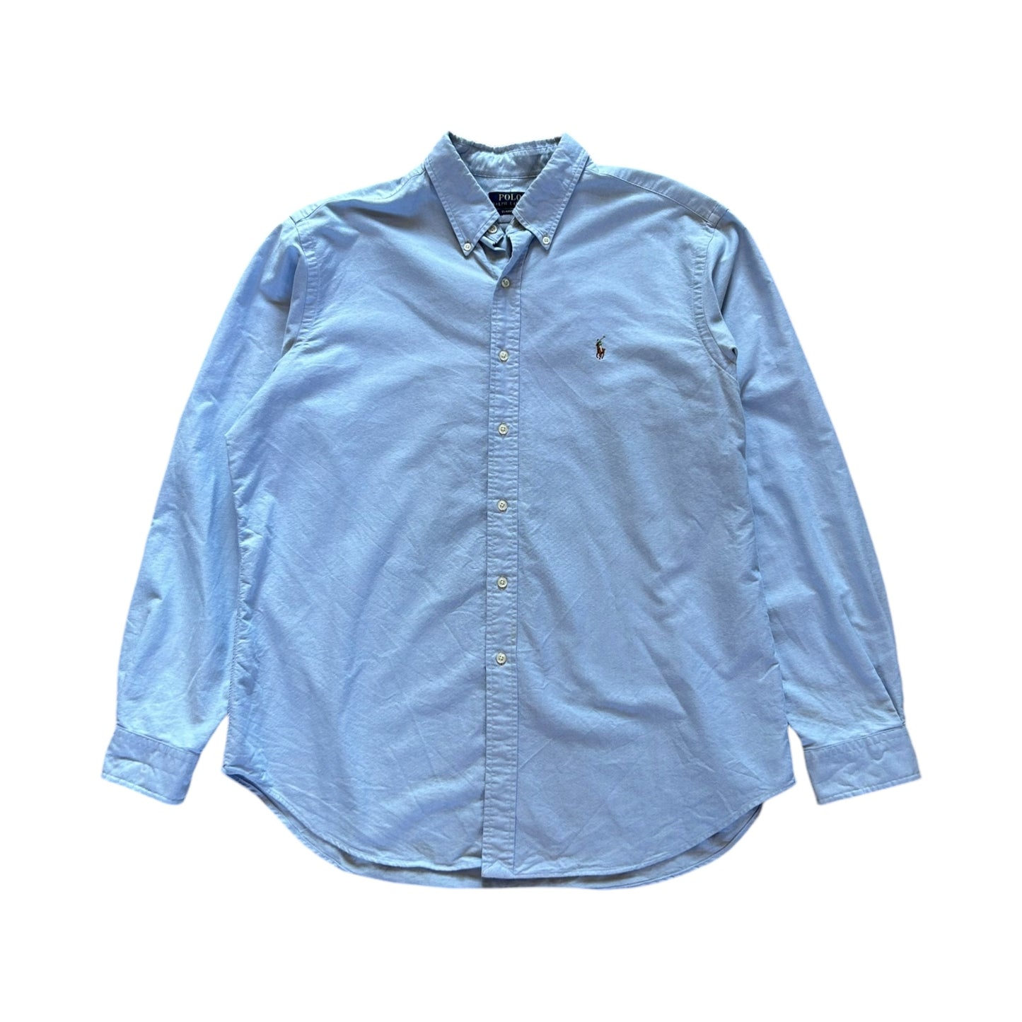 Long sleeve polo ralph lauren button up shirt