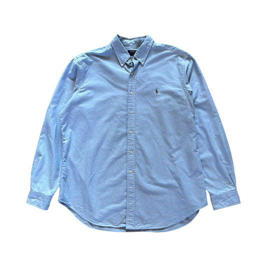 Long sleeve polo ralph lauren button up shirt