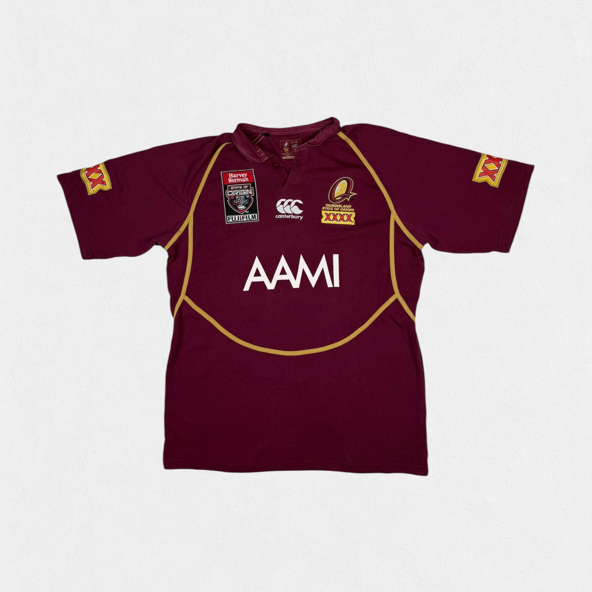 Queensland Maroons state of origin Canterbury rugby league shirt