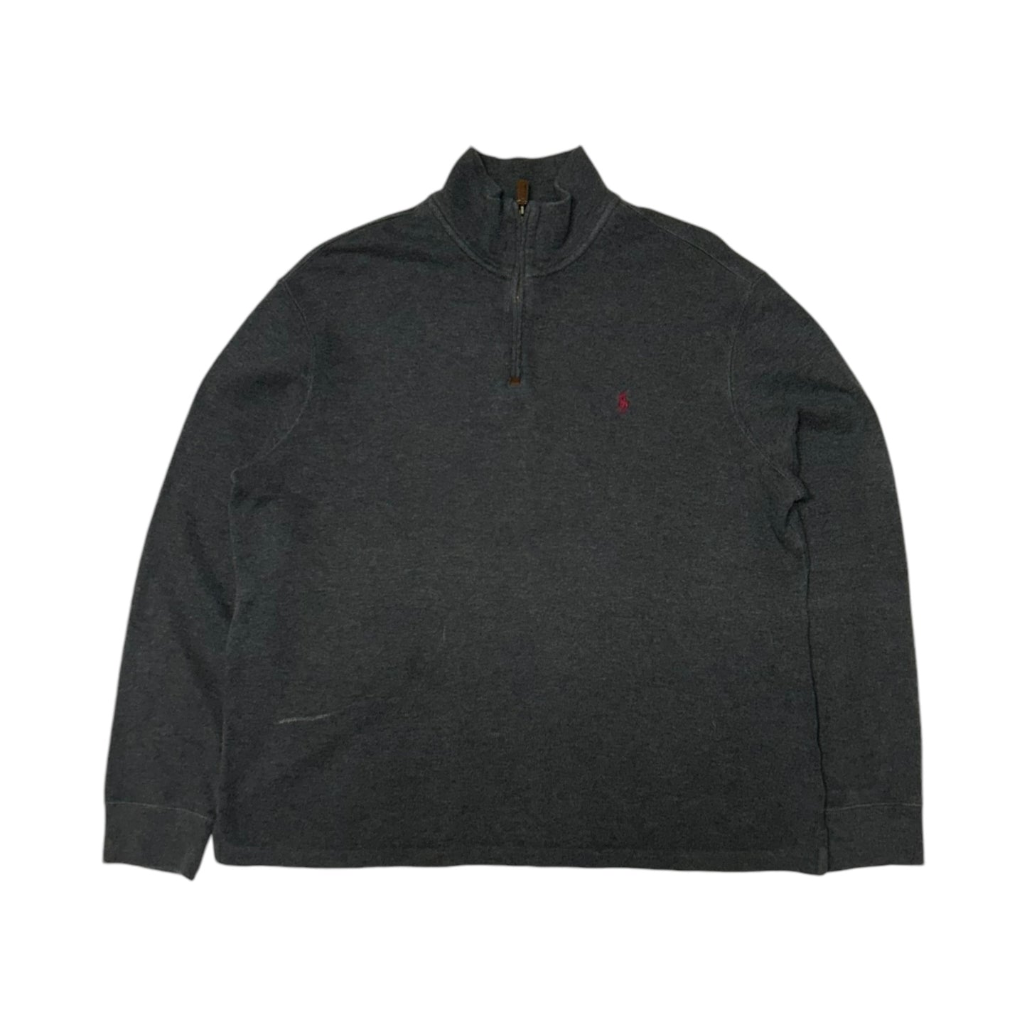 Grey ralph lauren quarter zip