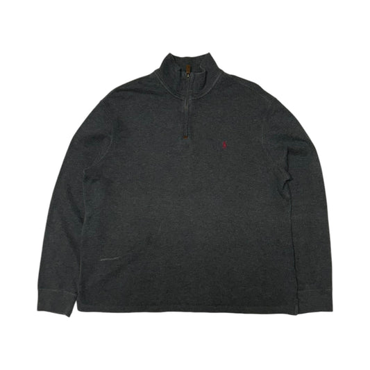 Grey ralph lauren quarter zip