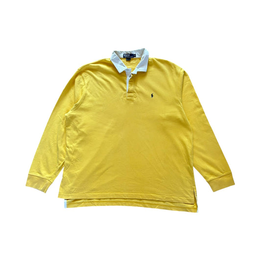 Ralph Lauren rugby polo yellow XL