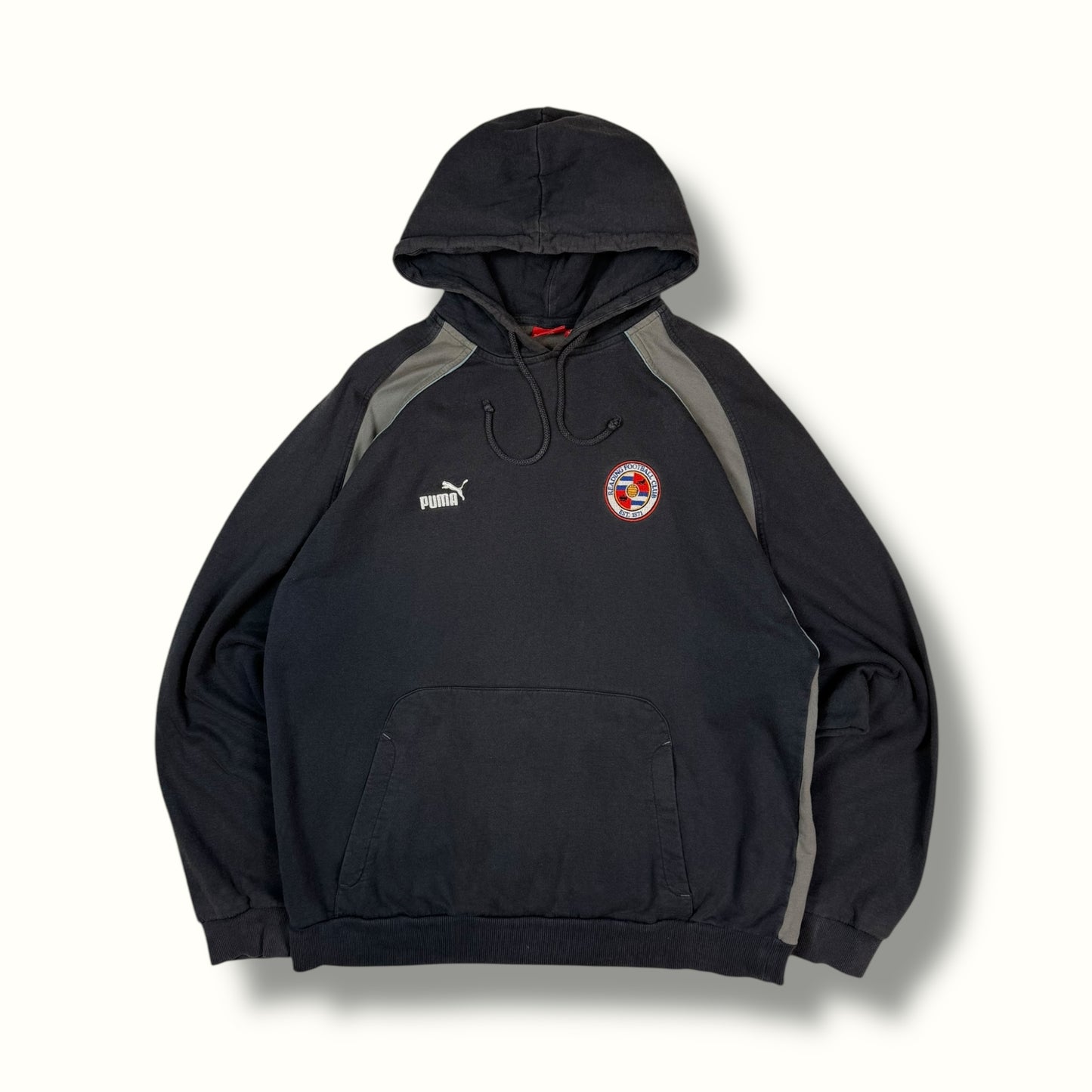 Reading football hoodie puma grey