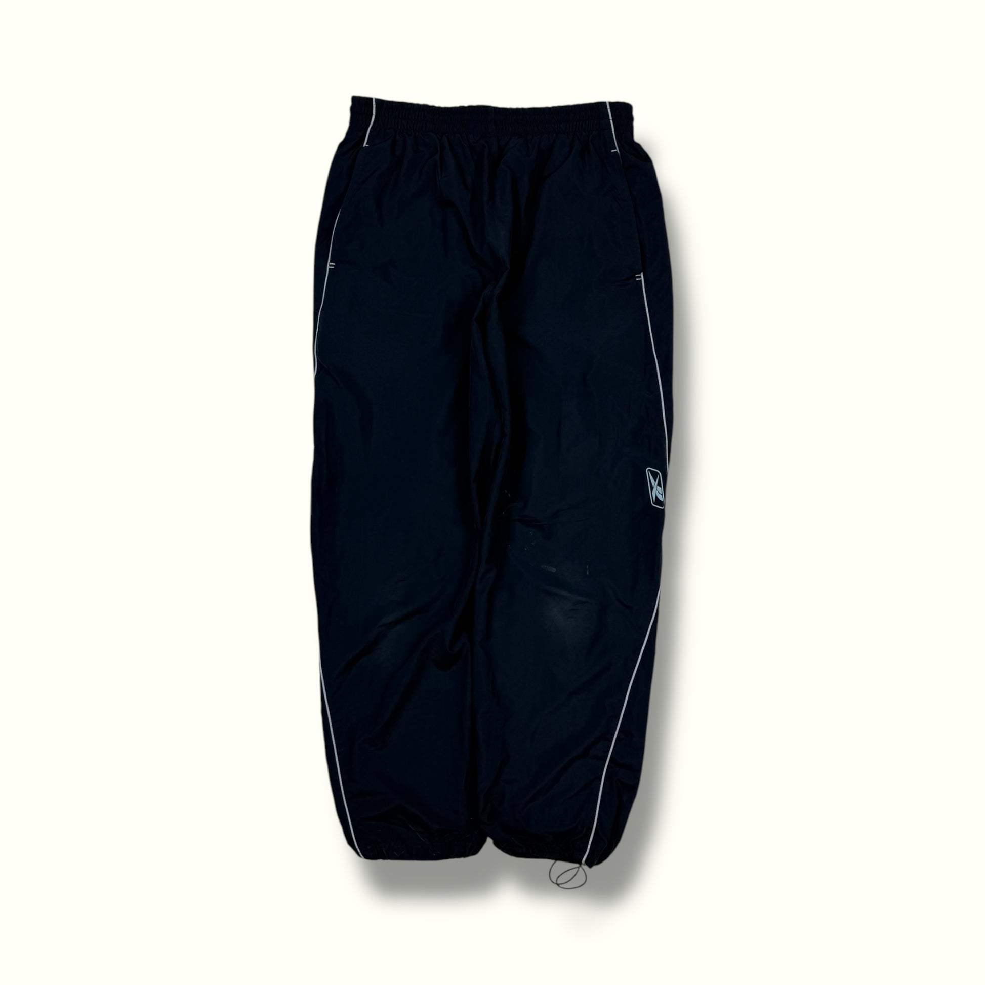 Navy reebok vintage track pants 