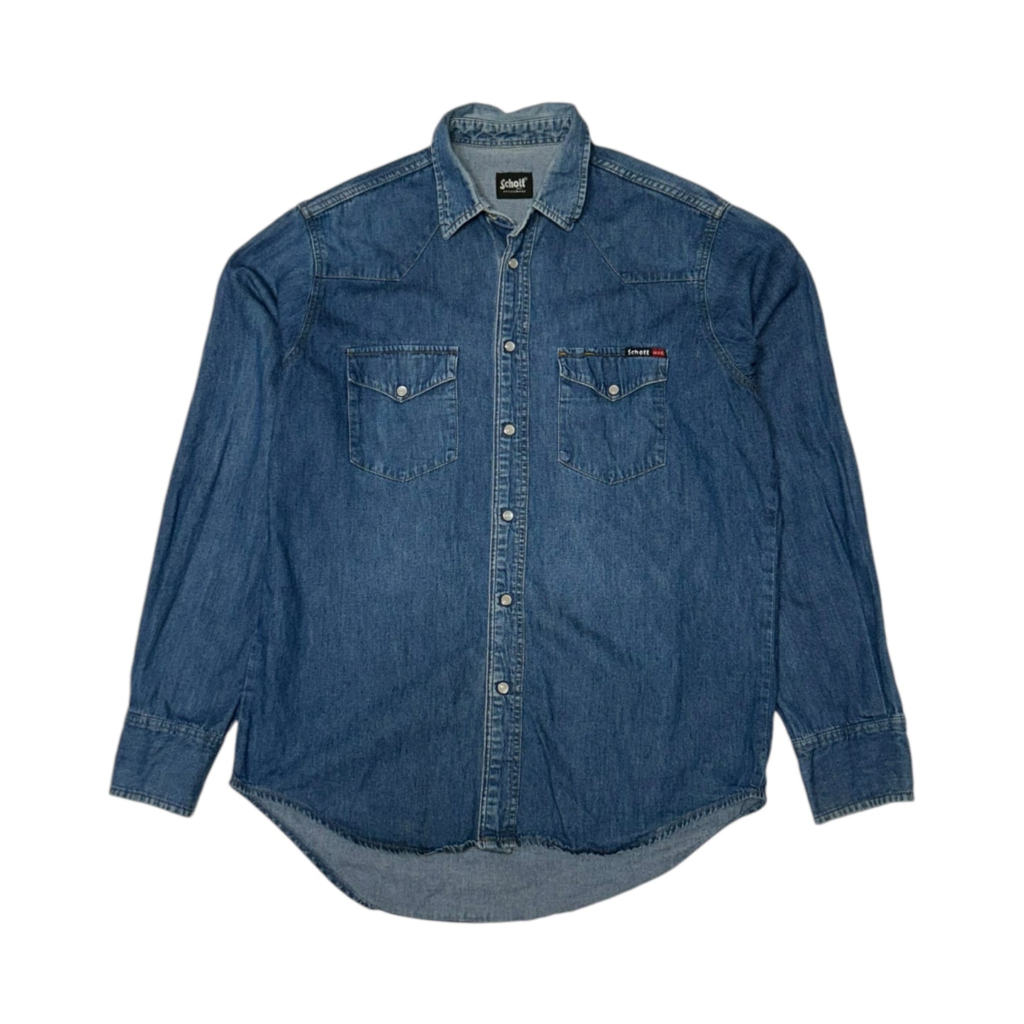 Schott long sleeve button up shirt