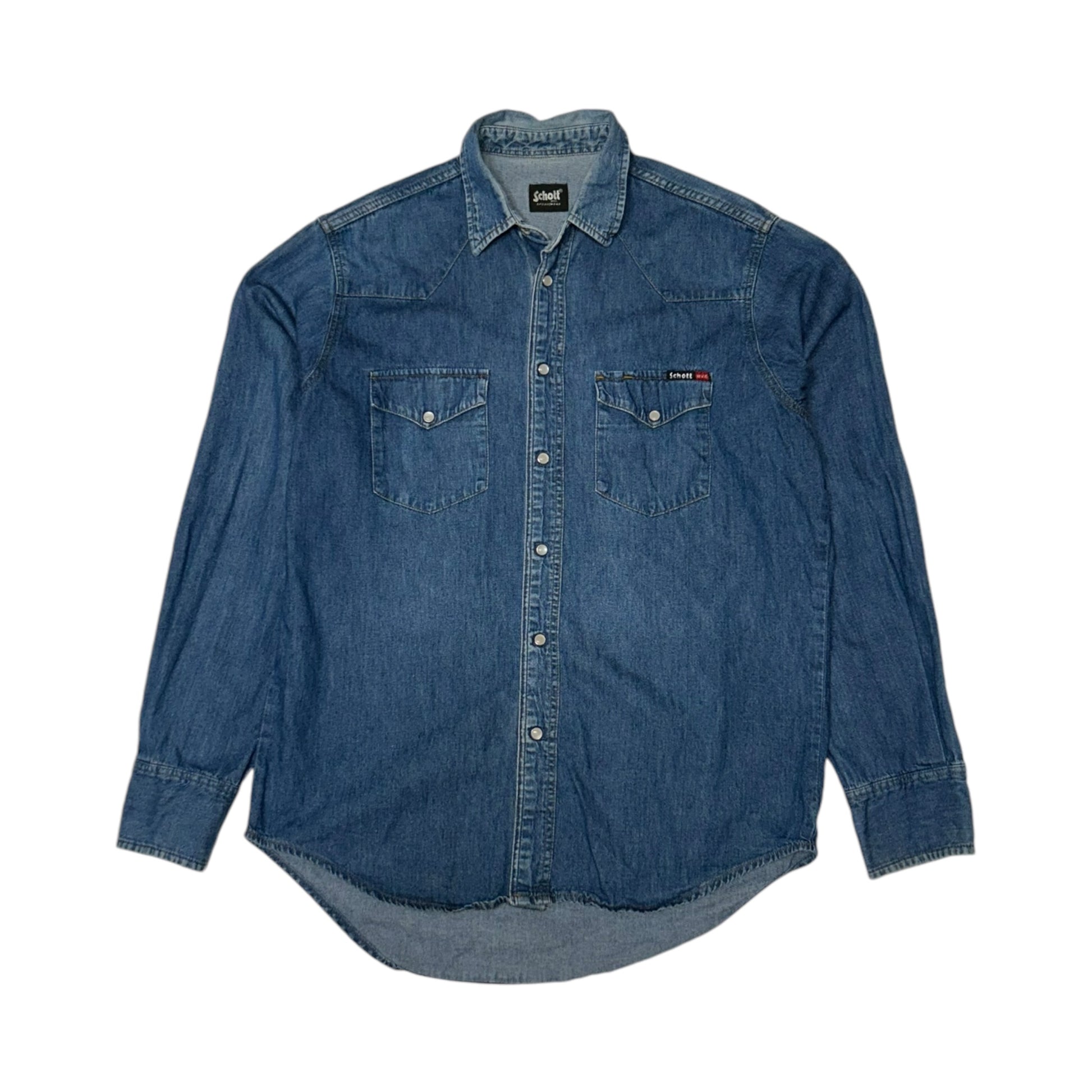 Schott long sleeve button up shirt