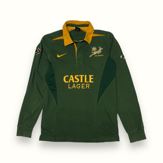 South Africa 2002 Nike rugby shirt castle lager small