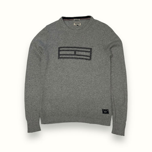 Grey Tommy Hilfiger denim knit