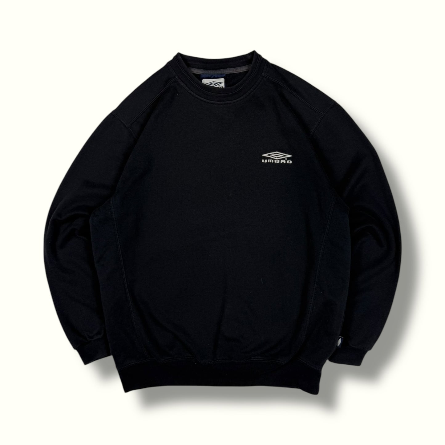 Umbro small logo vintage sweatshirt black