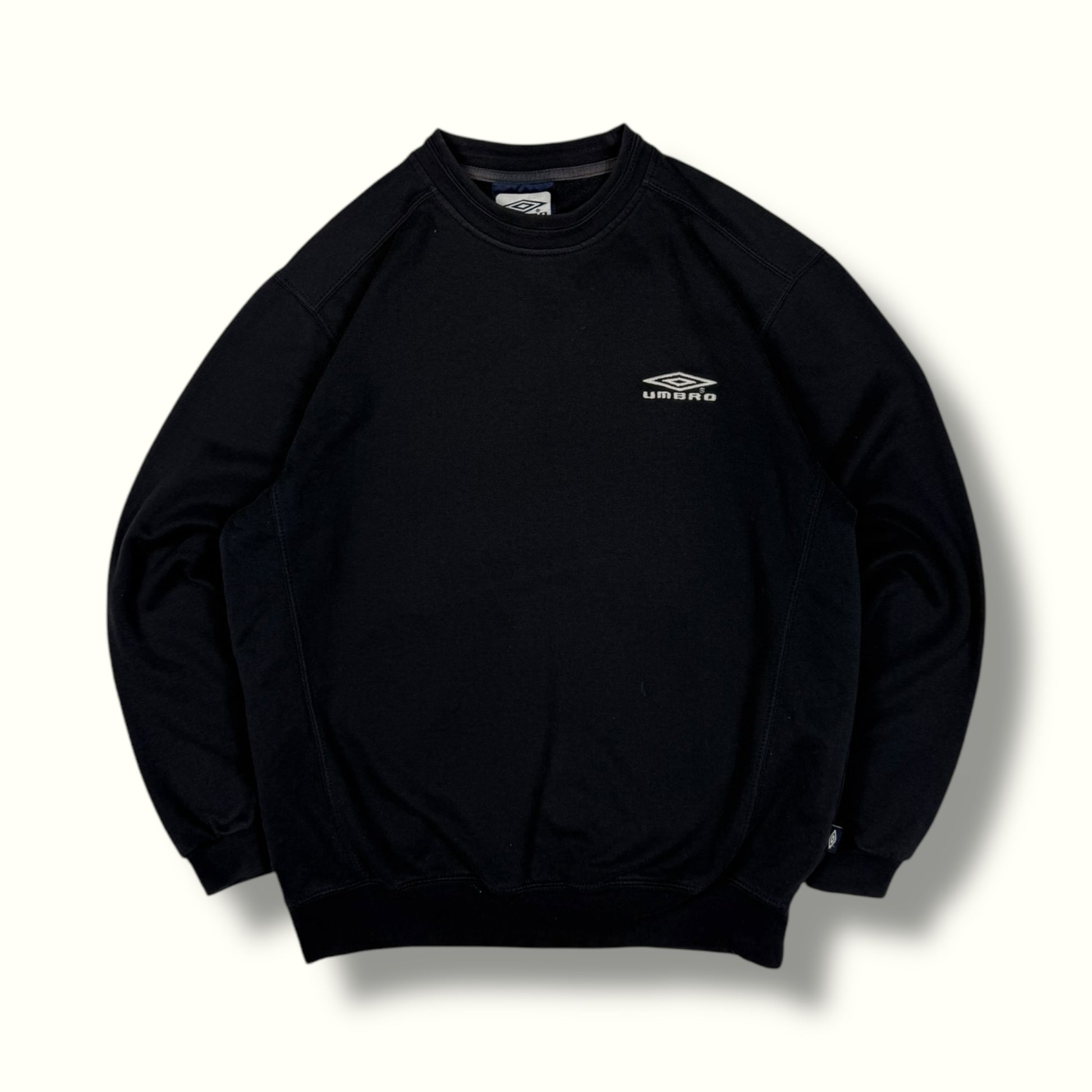 Umbro small logo vintage sweatshirt black
