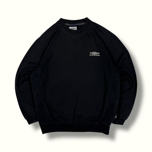 Umbro small logo vintage sweatshirt black