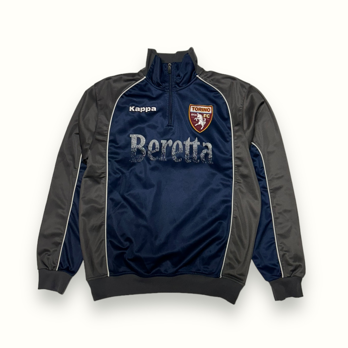 Vintage Torino Kappa football quarter zip training top (XL)