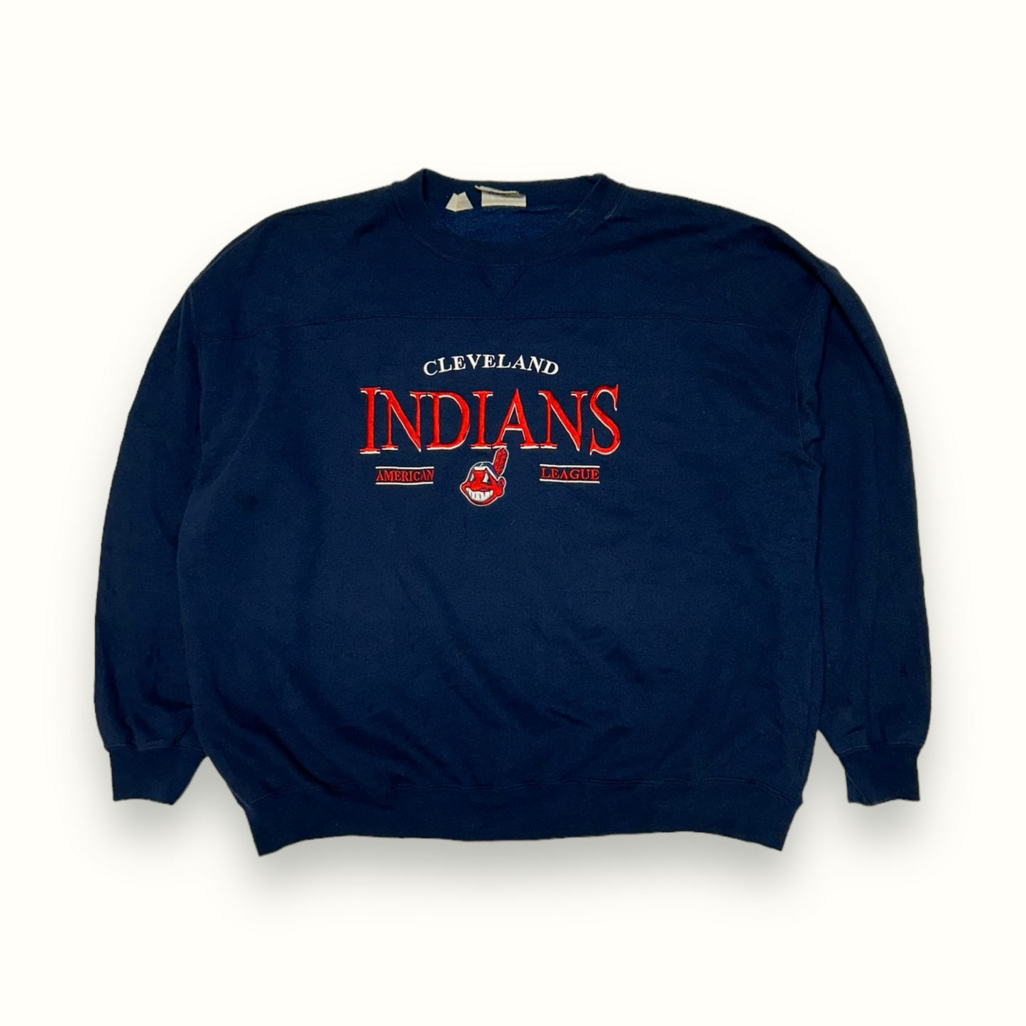 Vintage 90s Cleveland indians Lee sport sweatshirt (XXL)