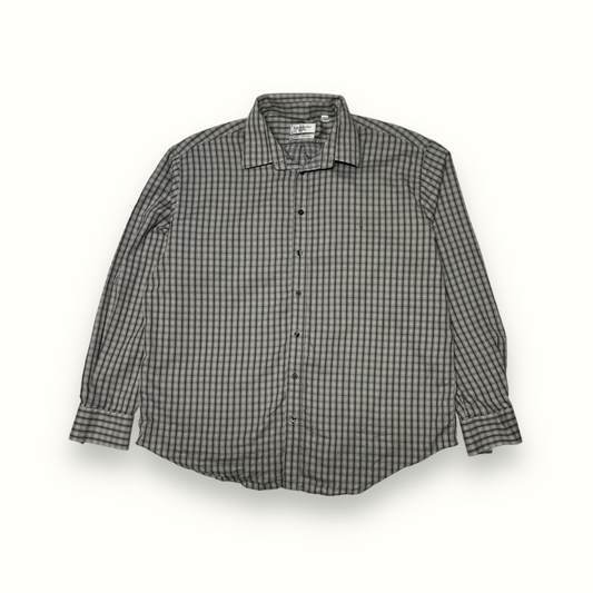 Vintage YSL check shirt (XXL)