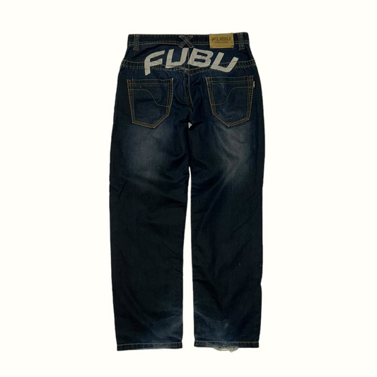 Vintage FUBU spell out jeans (W32)