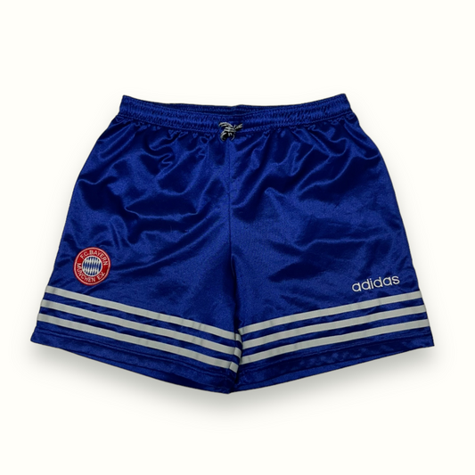 Vintage Bayern Munich 1995-97 Adidas home football shorts (S)