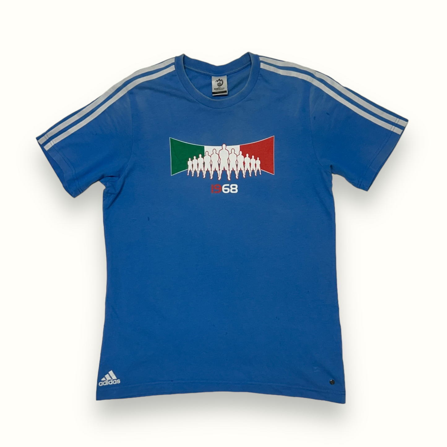 Vintage Adidas Italy euro 2008 tee (M)