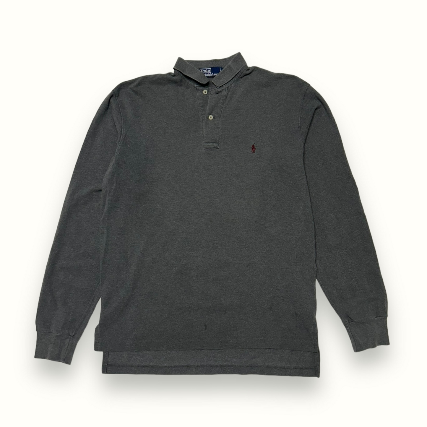 Vintage Ralph Lauren long sleeve polo shirt (M)