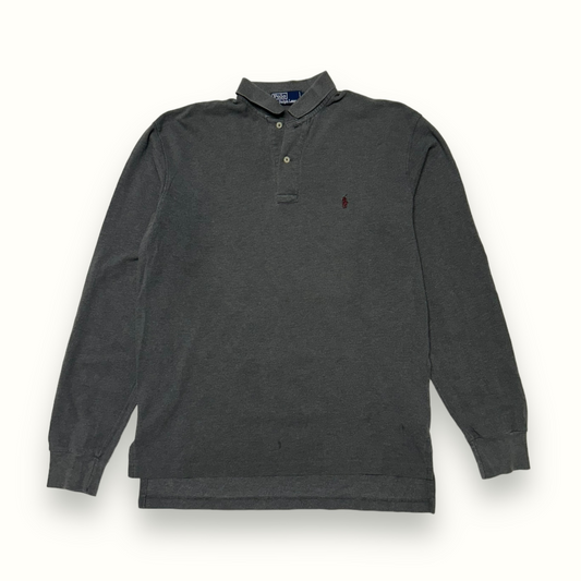 Vintage Ralph Lauren long sleeve polo shirt (M)