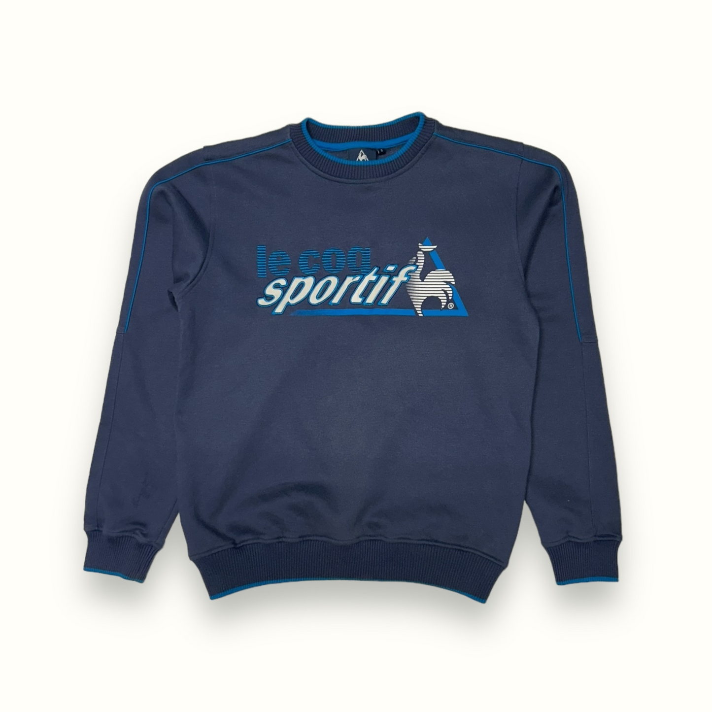 Vintage Le Coq Sportif spell out sweatshirt (S)