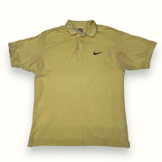 Vintage 90s Nike mini swoosh polo shirt (M)