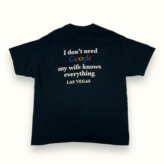 Vintage Google graphic tee (XL)