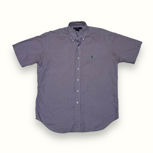 Vintage Ralph Lauren short sleeve check shirt (M)