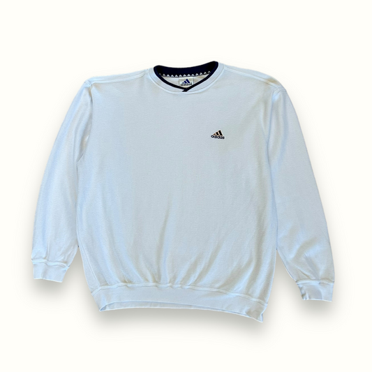 Vintage 90s Adidas small logo sweatshirt (L)