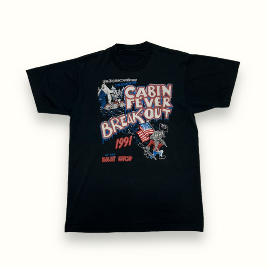 Vintage Cabin Fever Breakout 1991 single stitch tee (M)