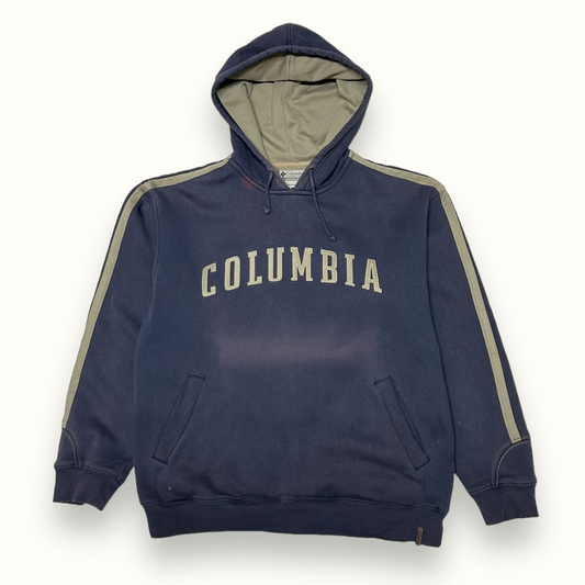 Vintage Columbia spell out hoodie (M)