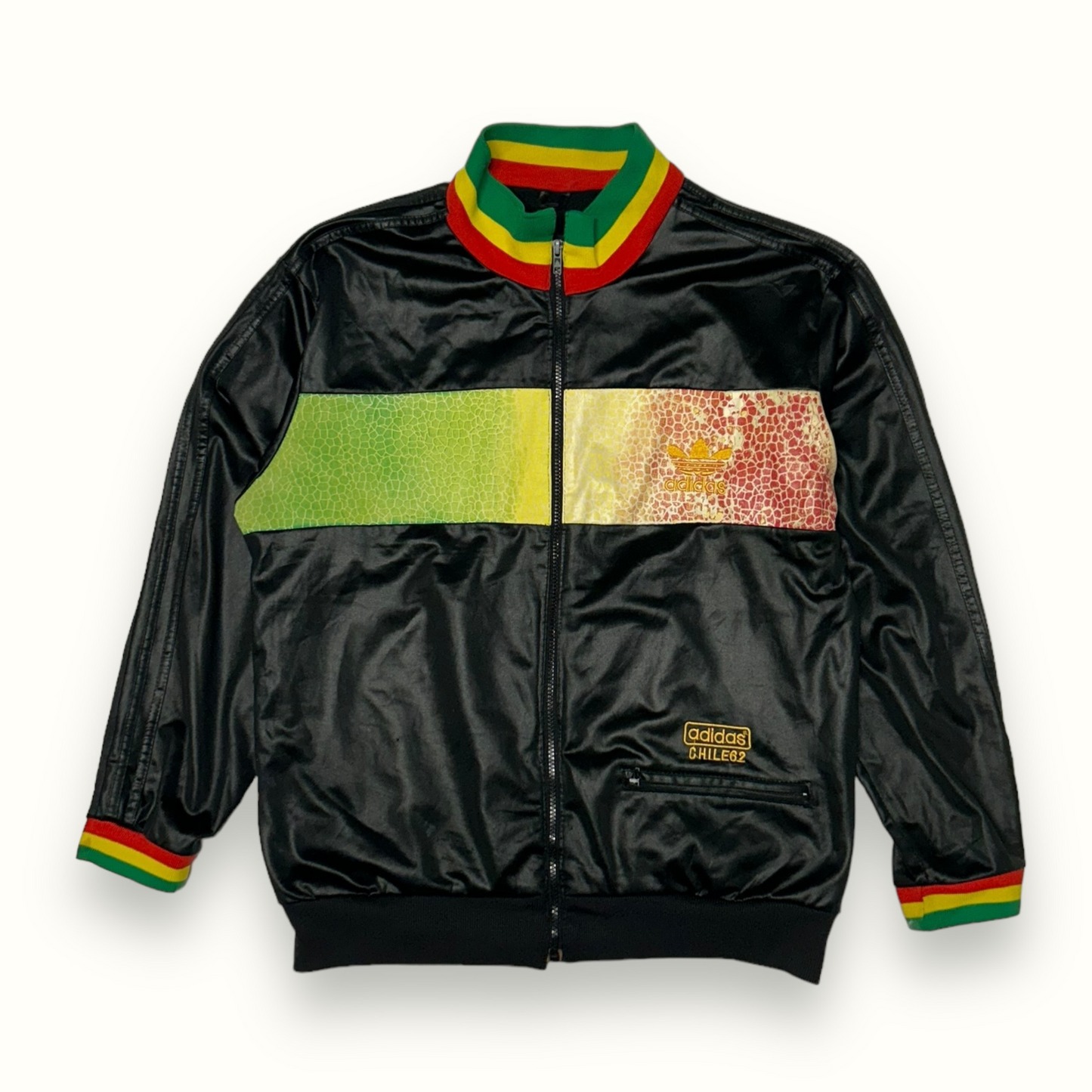 Vintage Adidas Chile 62 Rasta jacket (L)