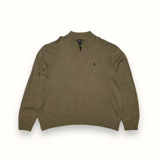 Vintage Ralph Lauren quarter zip knit (XXL)