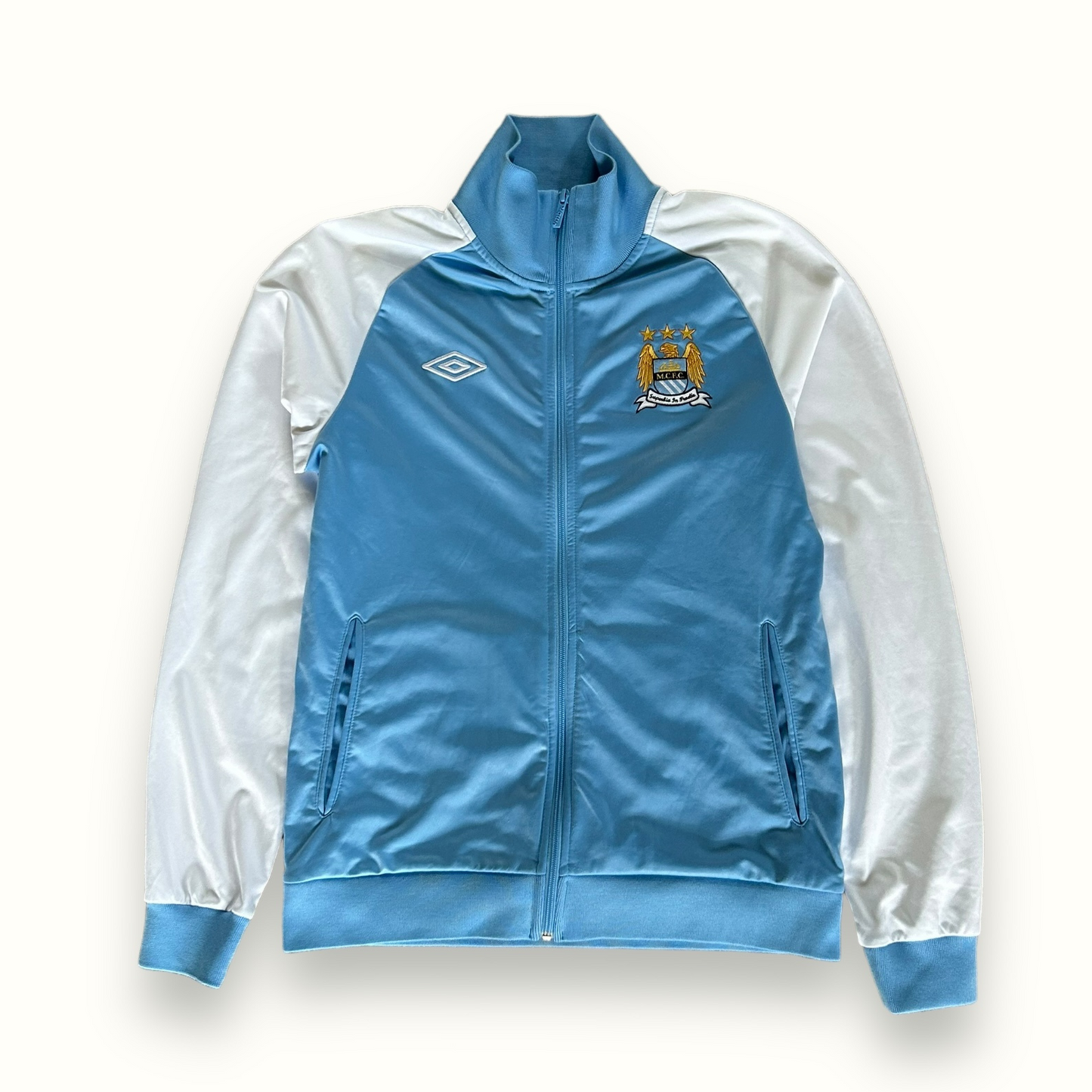 Vintage Manchester City Umbro track jacket (L)