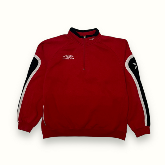 Vintage Umbro quarter zip sweatshirt (S)