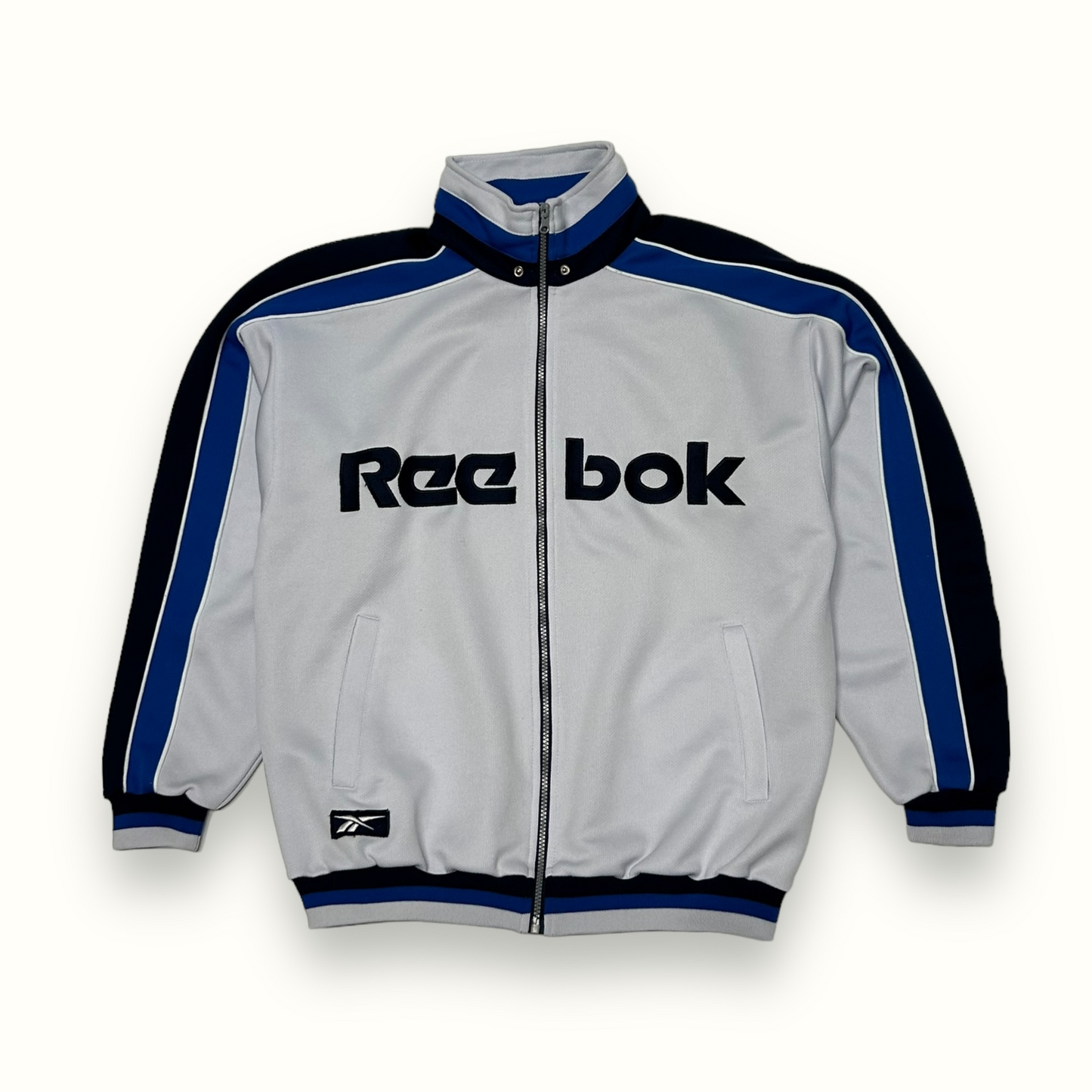 Vintage Reebok spell out track top (M)