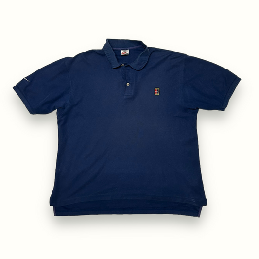 Vintage 90s Nike court polo shirt (M)