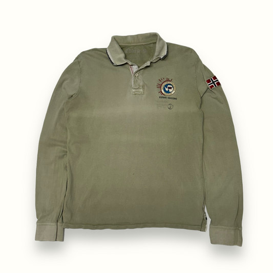 Napapijri long sleeve polo shirt (L)