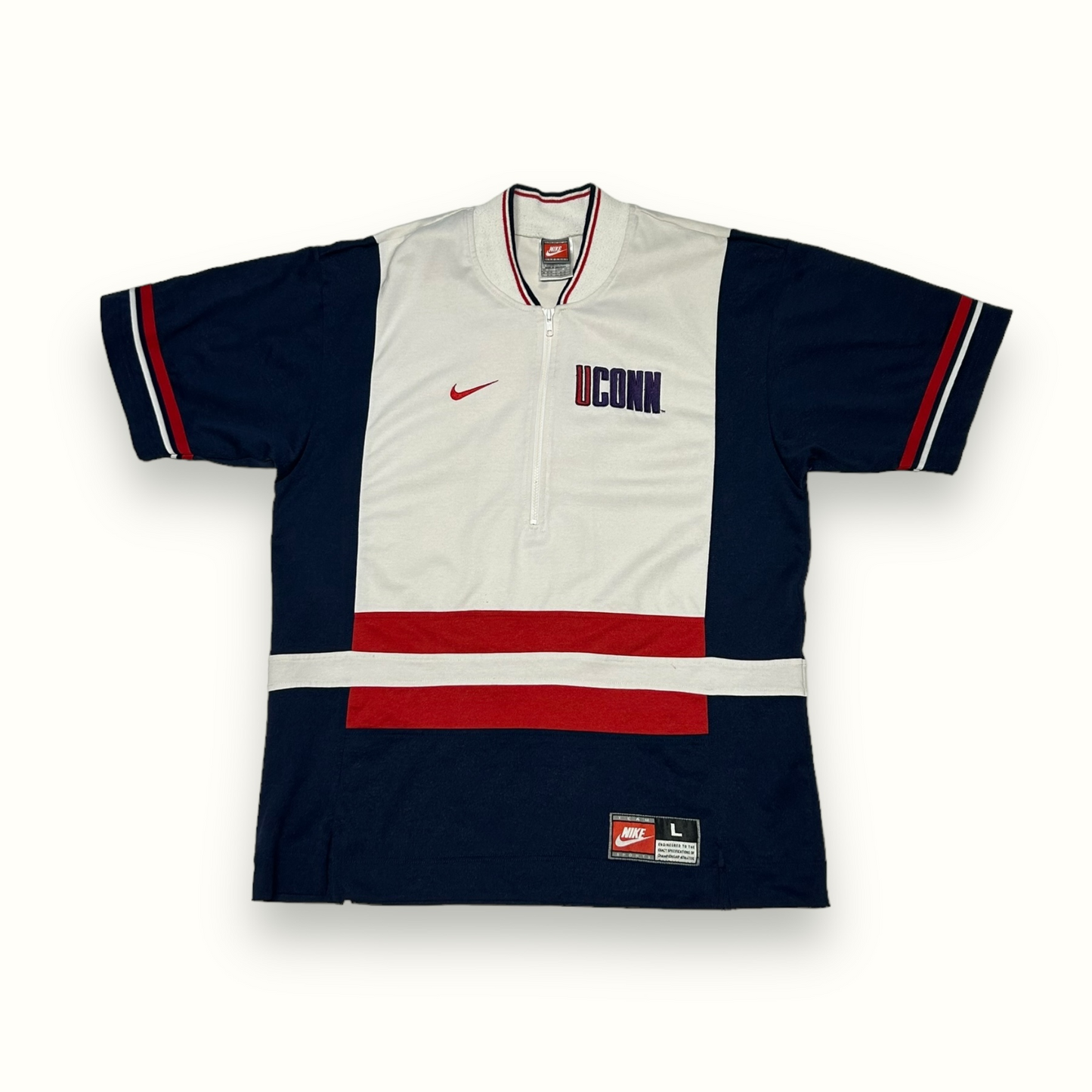 Vintage Uconn Nike warm up jersey (L)