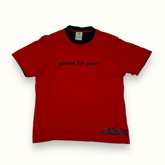 Vintage Adidas passion for sport tee (M)