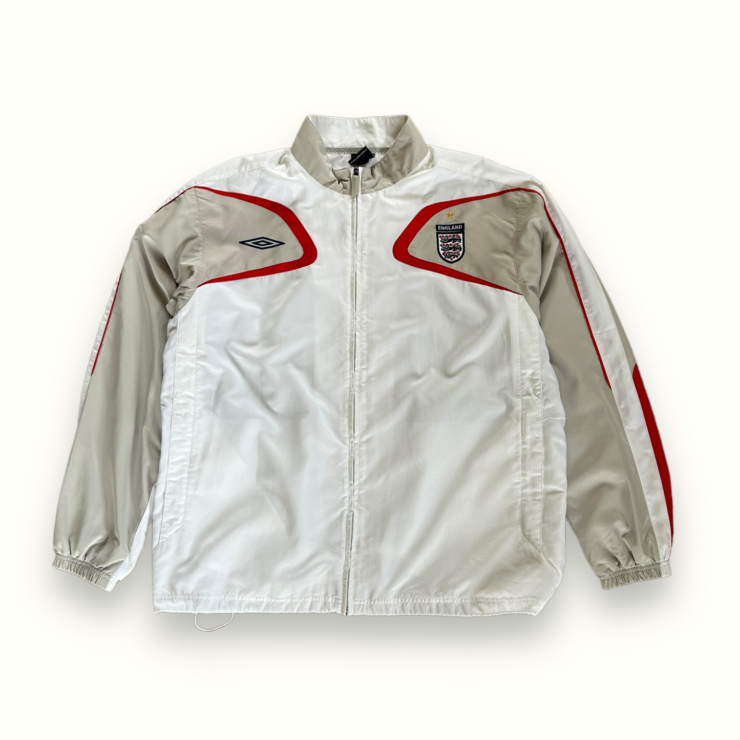 Vintage England 2006-08 Umbro track jacket (XXL)