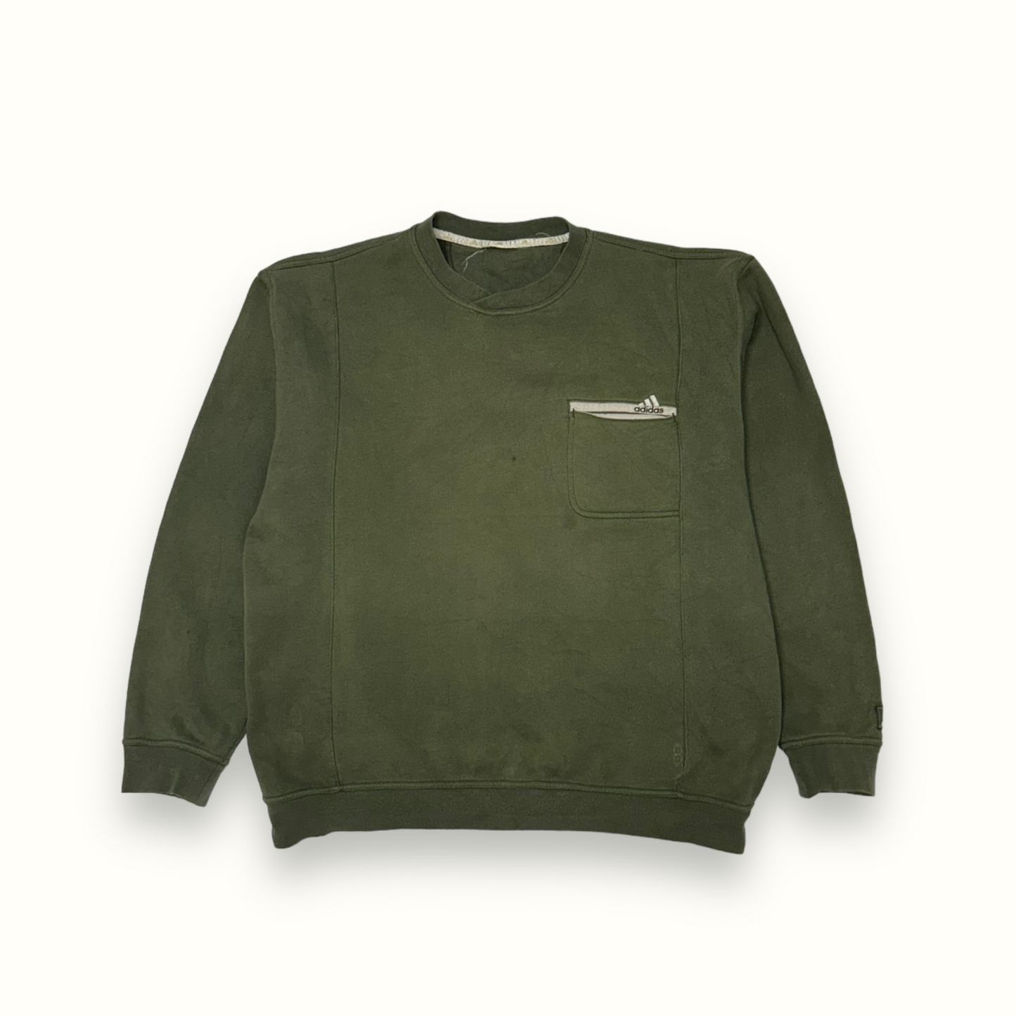 Vintage Adidas small logo sweatshirt (L)