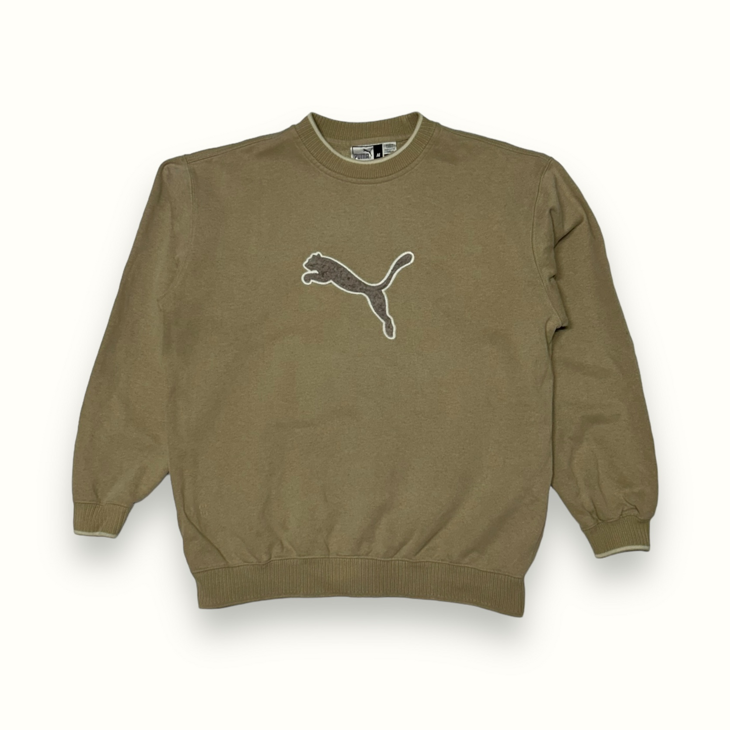 Vintage Puma centre logo sweatshirt (M)