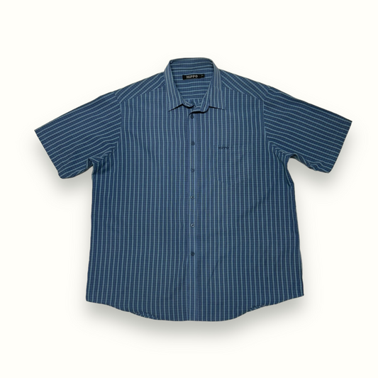 Vintage Hippo striped shirt (XXL)