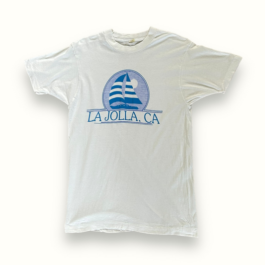 Vintage 90s sailing tee (L)