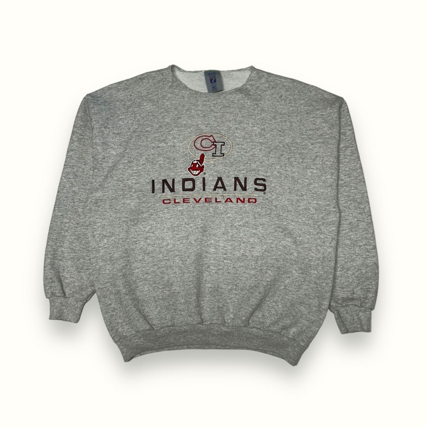 Vintage 90s Cleveland Indians logo 7 sweatshirt (XL)