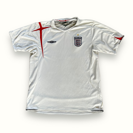 Vintage England 2005-07 home football shirt (XL)