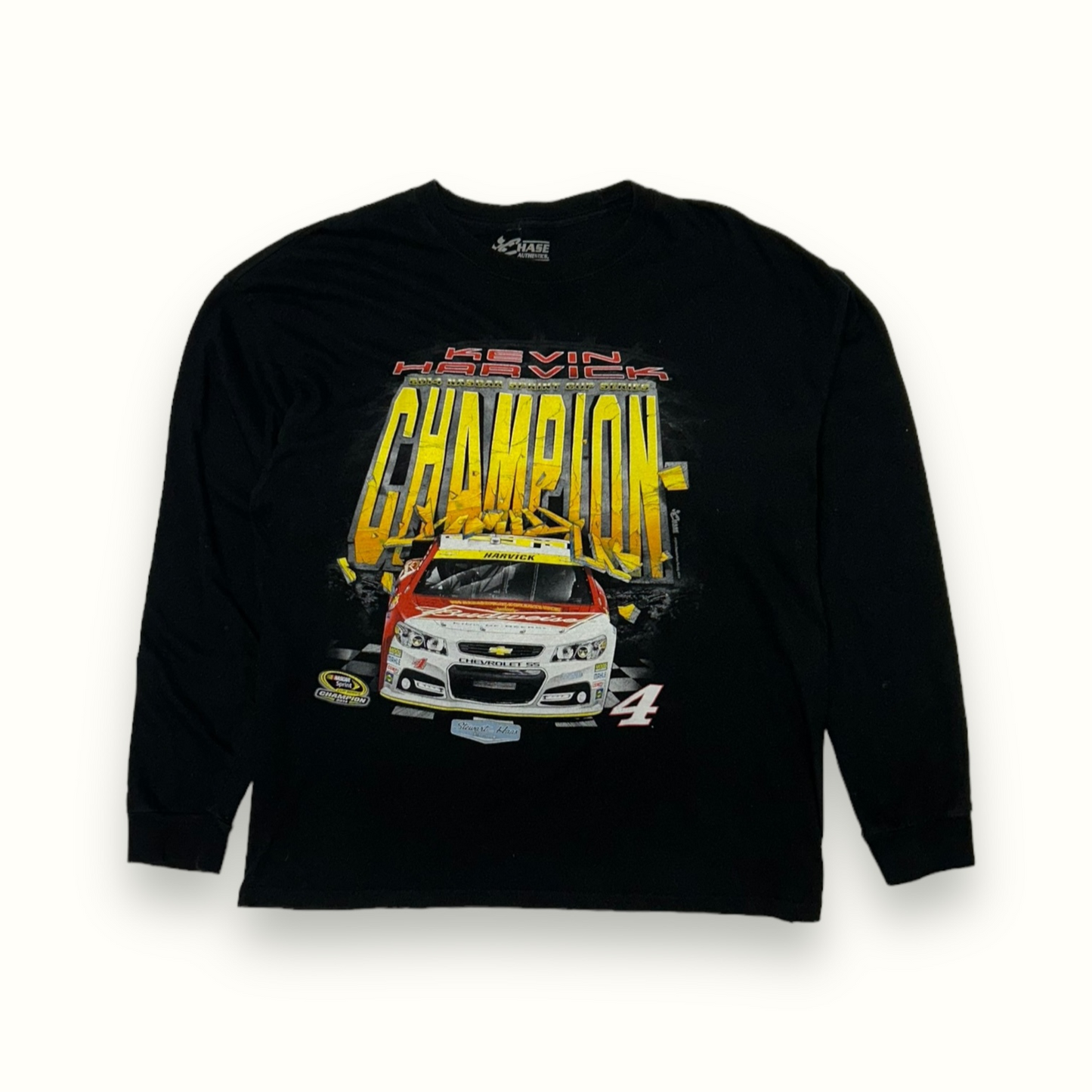 Nascar Kevin Harvick Chase authentics long sleeve tee (XL)